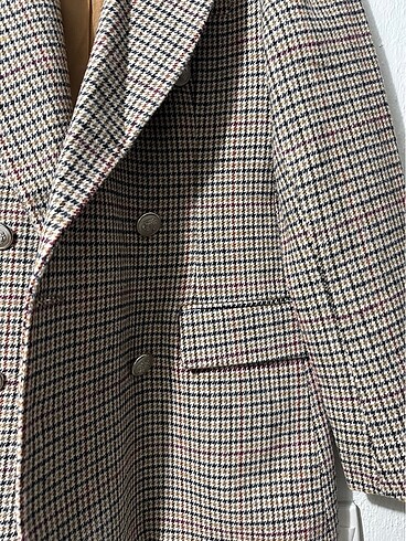 l Beden kahverengi Renk blazer