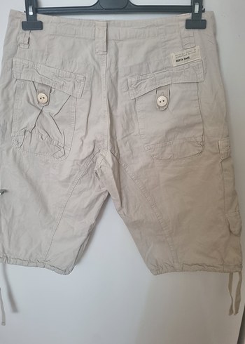 Bej Erkek Kargo Şort - Görsel 3