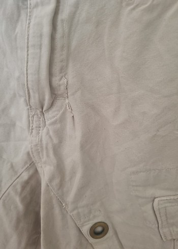 Bej Erkek Kargo Şort - Görsel 2