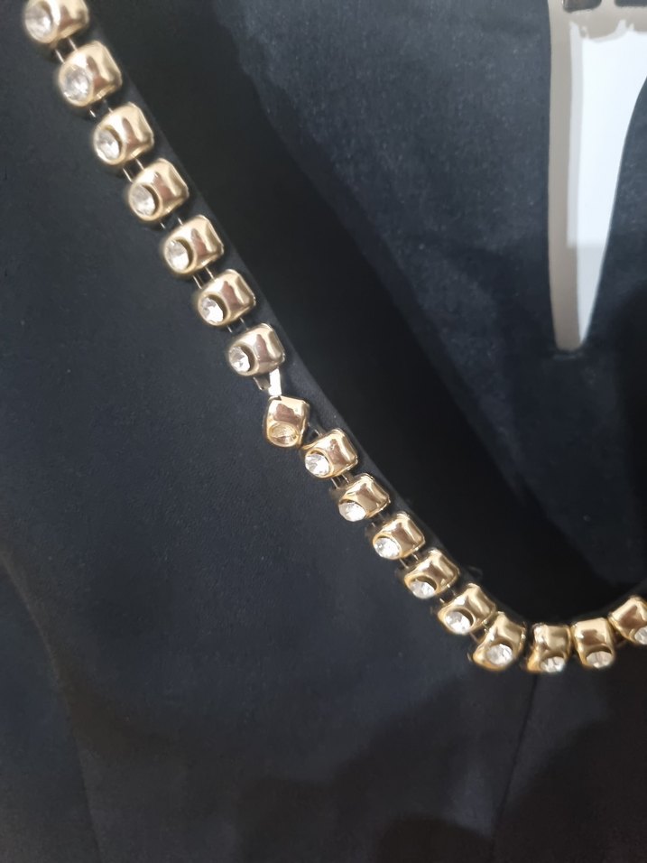 Sırt detay gece elbisesi - Görsel 4