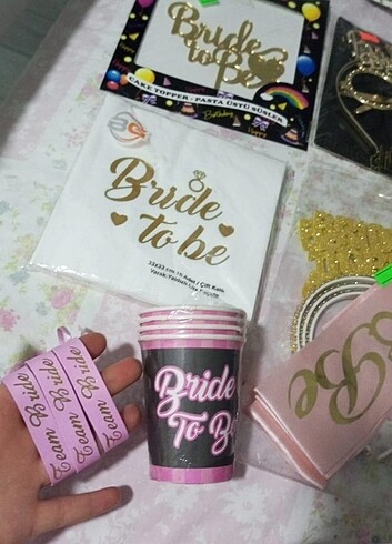 Bride to be set 