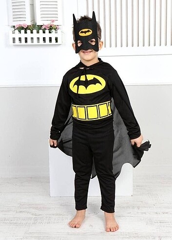 PELERİNLİ BATMAN KOSTÜM 