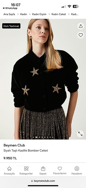 Beymen Club BEYMEN CLUP BOMBER CEKET