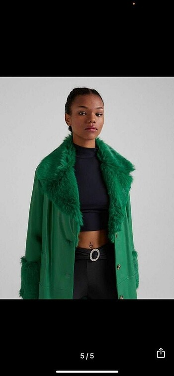 Bershka BERSHKA ORJİNAL SIRT DEKOLTELİ ŞIK BLUZ