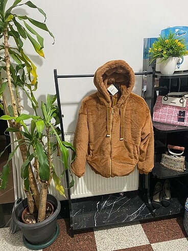 m Beden kahverengi Renk BEYMEN CLUP PELUŞ KÜRK