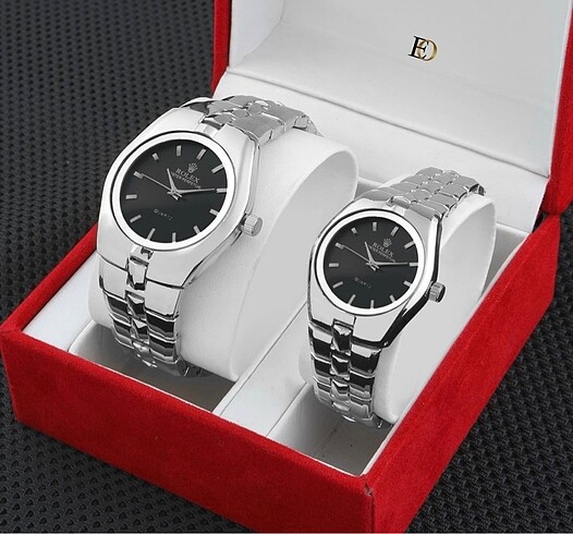 GUESS MARKA İKİLİ ÇİFT SAATİ
