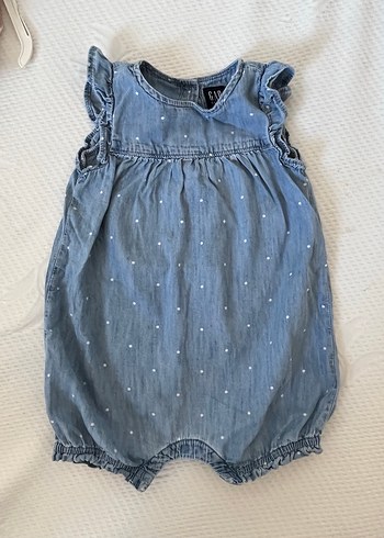Kız Çocuk Denim kot tulum