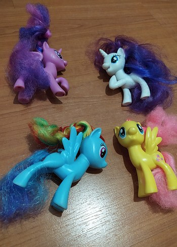  Renkli My Little Pony Figürleri