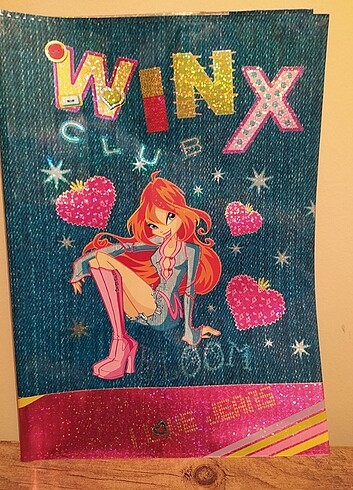 Beden Winxx defter kitap kap