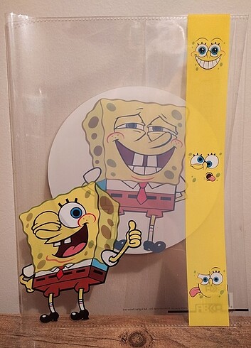 Sünger Bob Hazır Defter Kap