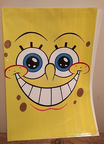 Beden Sünger Bob Hazır Defter Kap