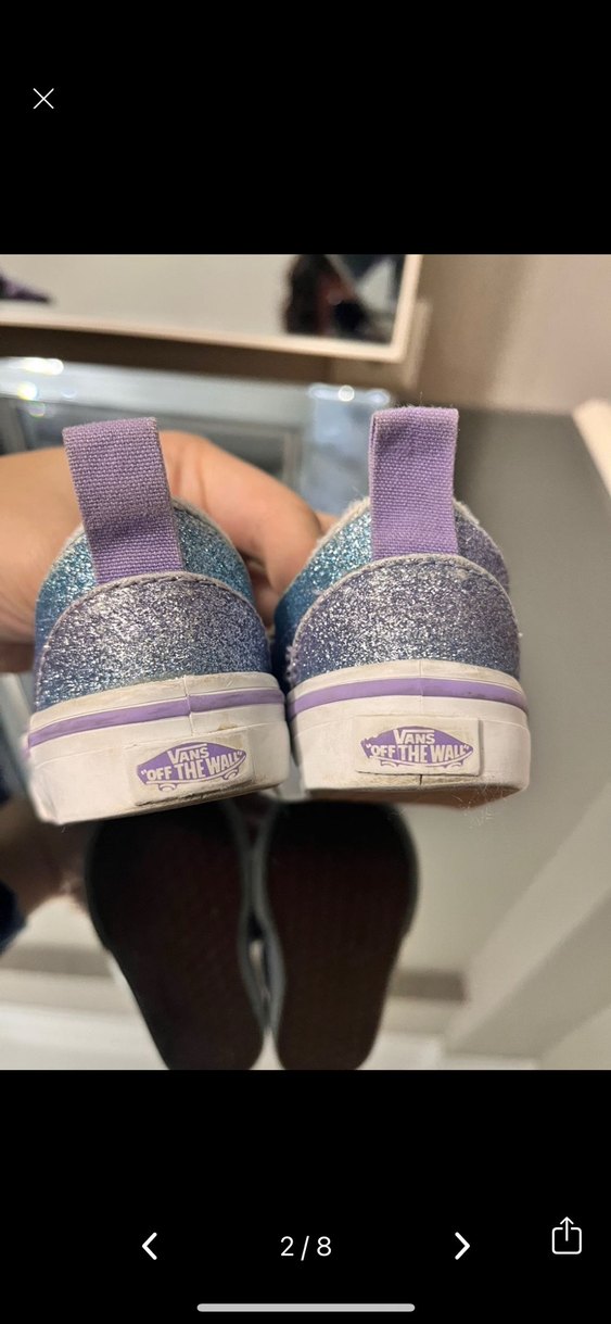 Mor Bağcıksız Kız Çocuk Spor Ayakkabı - Görsel 2