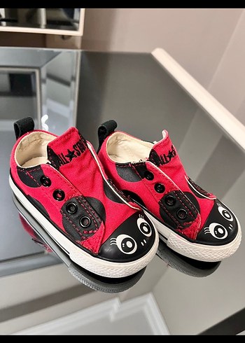 Kız Çocuk Renkli Punk Tarzı Sneakers - Görsel 2