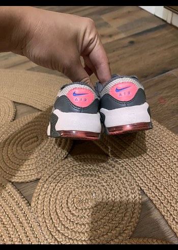 Kız Çocuk Gri Spor Ayakkabı Velcro - Görsel 6