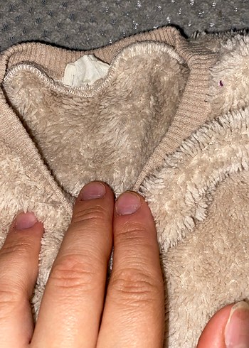 Kahverengi Kürklü Bebek Body - Görsel 4