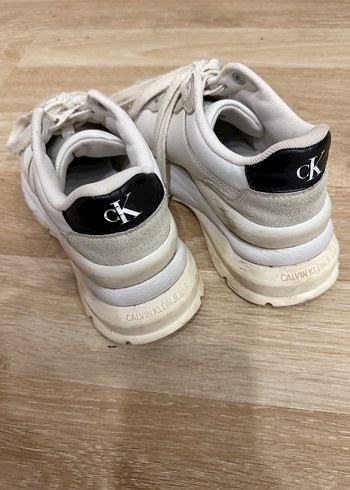 Beyaz Kadın Platform Spor Ayakkabı - Görsel 2