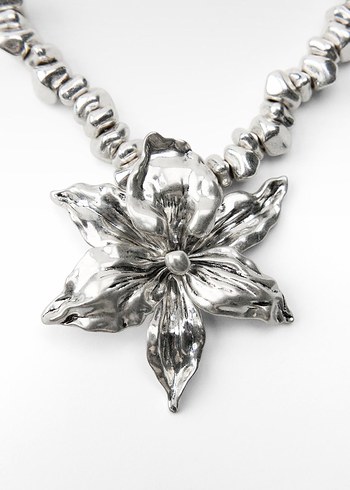 Zara gümüş kolye - Görsel 2