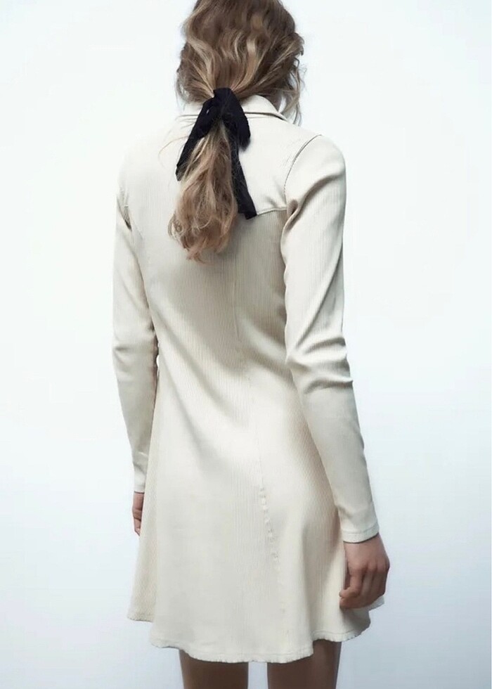 Zara triko mini elbise - Görsel 2