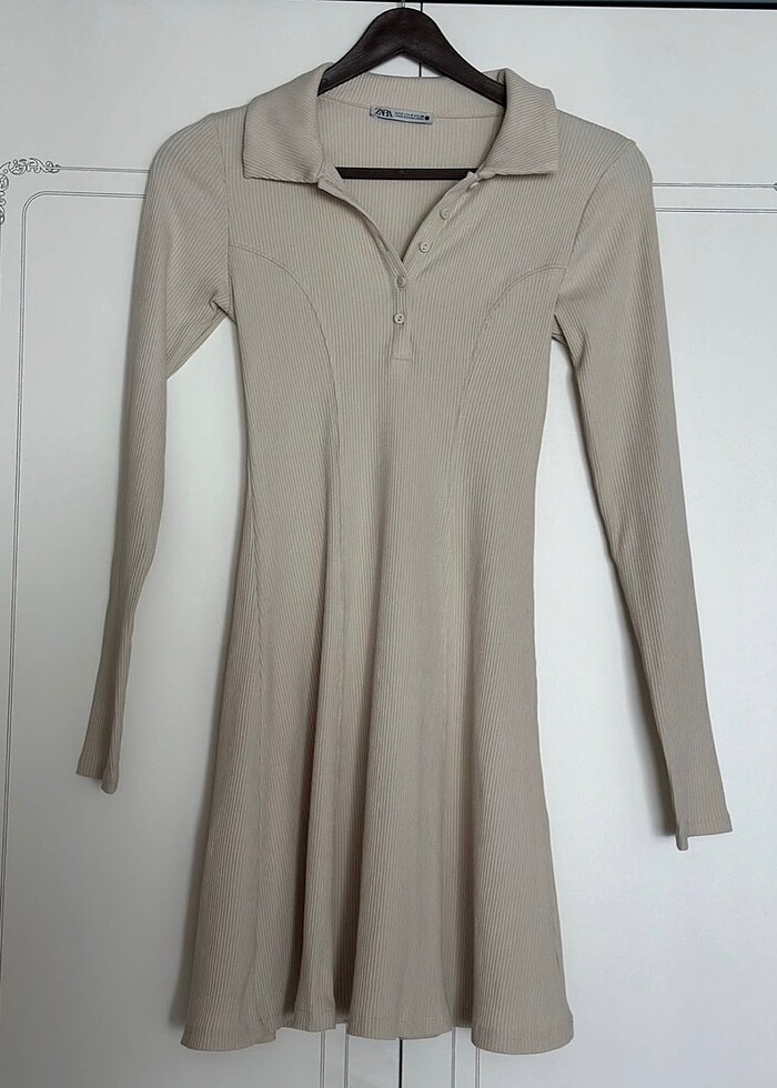 Zara triko mini elbise - Görsel 3
