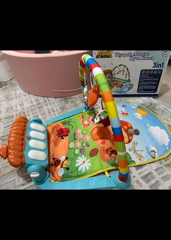 Renkli Bebek Oyun Halısı Çocuklar için