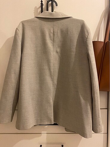 s Beden Gri blazer ceket
