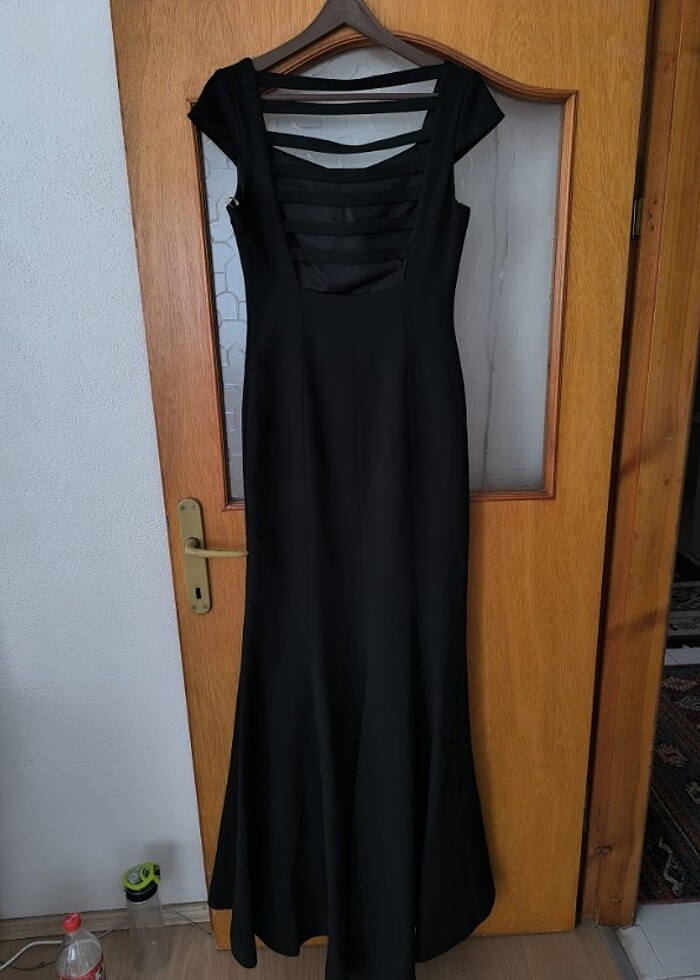 Şık sade abiye - Görsel 5