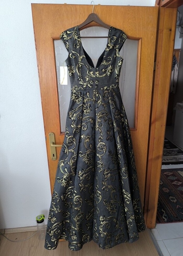 Brokar nişan gece abiye elbise - Görsel 2