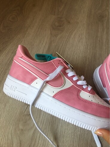 Nike pembe airforce spor ayakkabı