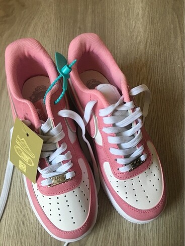 Nike Nike pembe airforce spor ayakkabı