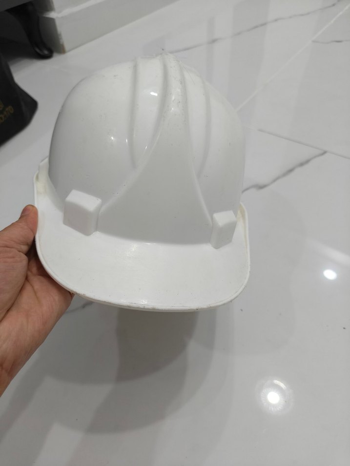 Beyaz inşaatçıKaskı - Görsel 2