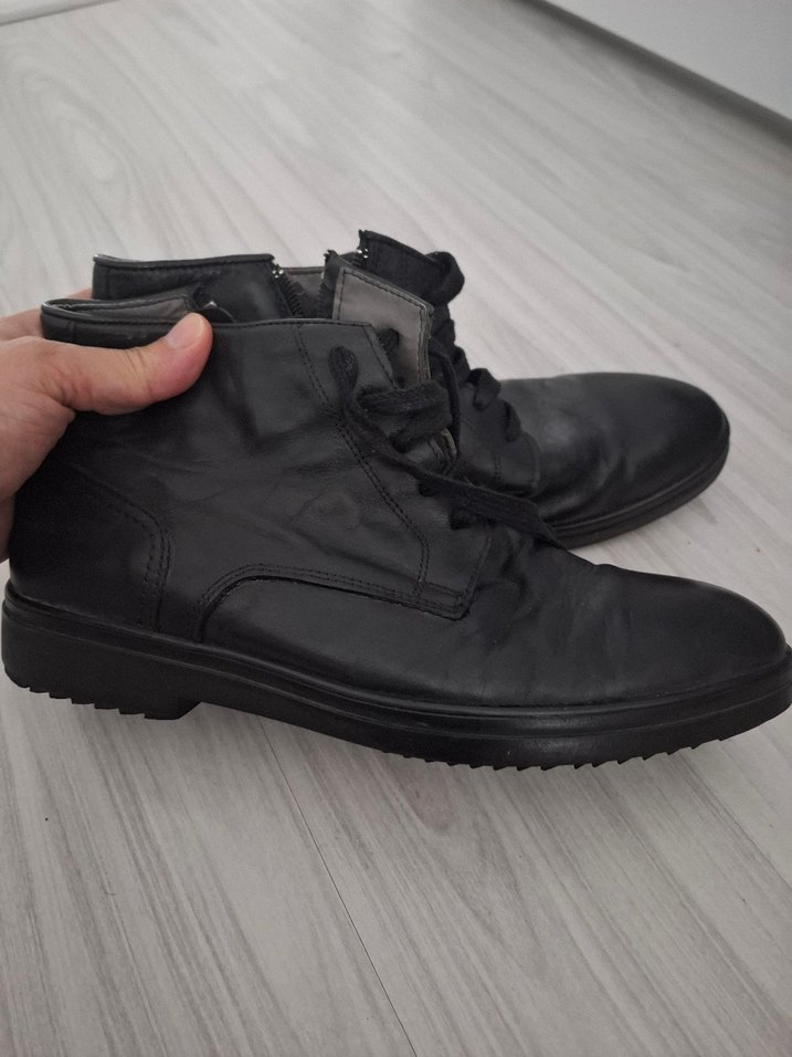 Siyah Tokalı Erkek Botu - Görsel 2