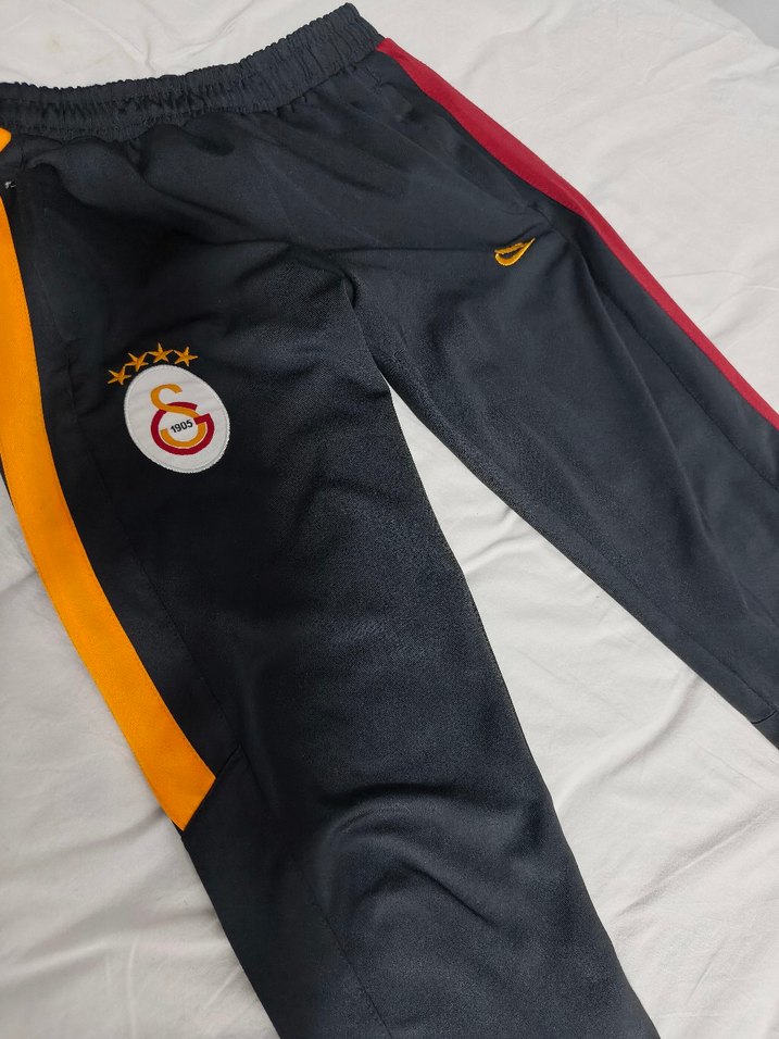 Erkek Siyah Dar Kesim Streetwear Eşofman - Görsel 2