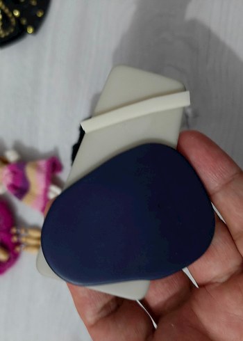 Boncuklu İşlemeli Çok Renkli broş. - Görsel 7