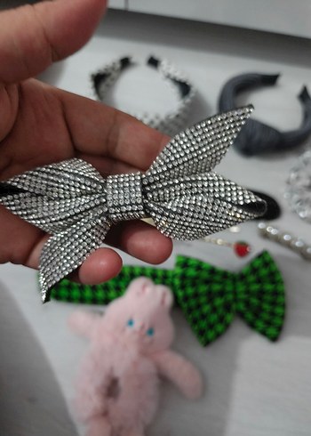 Çok Renkli Desenli Çocuk Saç Aksesuarları - Görsel 4