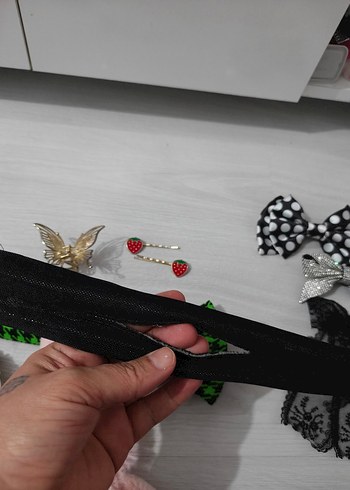 Çok Renkli Desenli Çocuk Saç Aksesuarları - Görsel 11