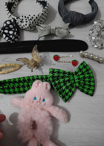 Çok Renkli Desenli Çocuk Saç Aksesuarları - Görsel 3