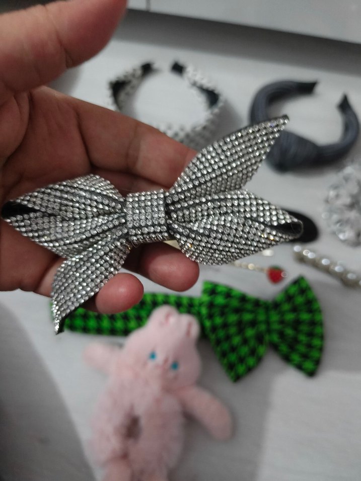 Çok Renkli Desenli Çocuk Saç Aksesuarları - Görsel 4