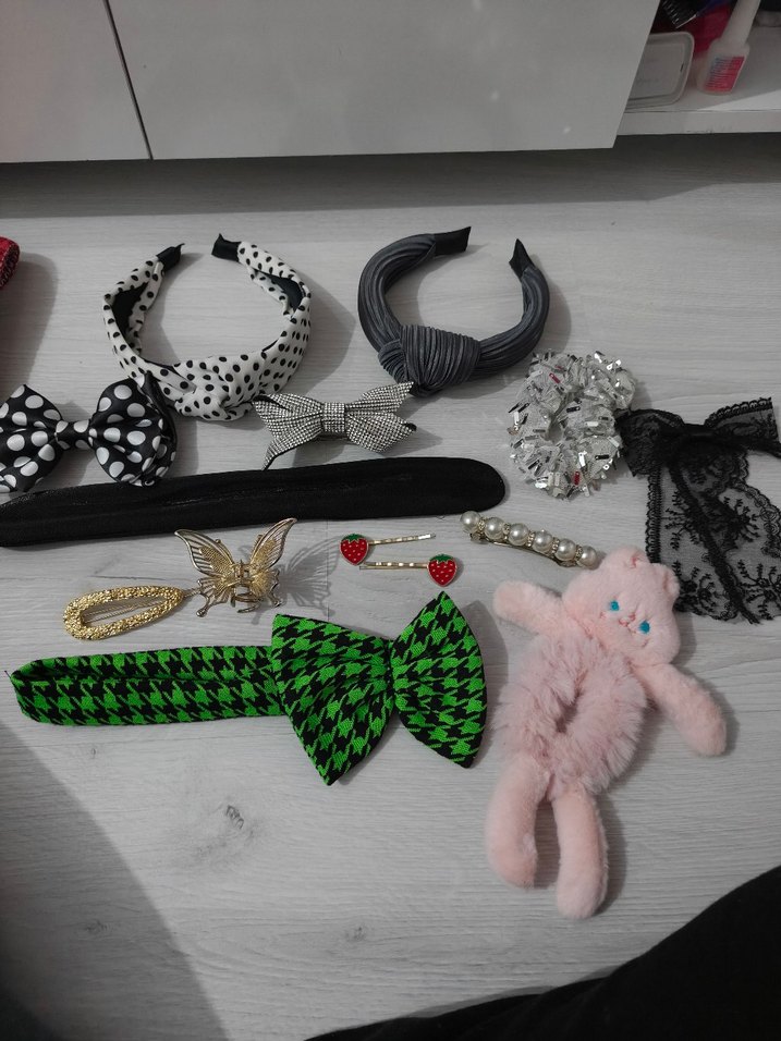 Çok Renkli Desenli Çocuk Saç Aksesuarları - Görsel 2