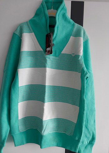 Turkuaz Renkli Erkek Çocuk sweat - Görsel 2