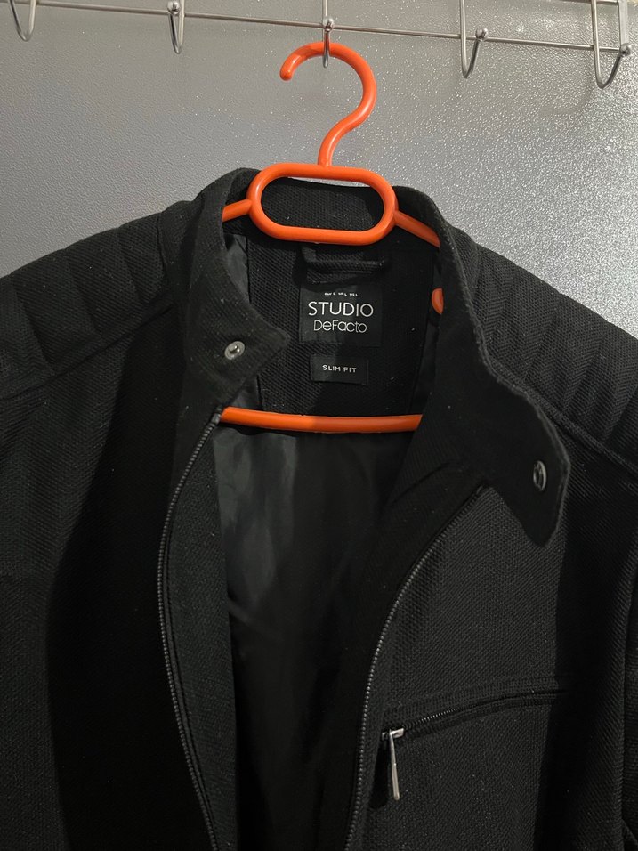 Siyah Erkek ceket - Görsel 2