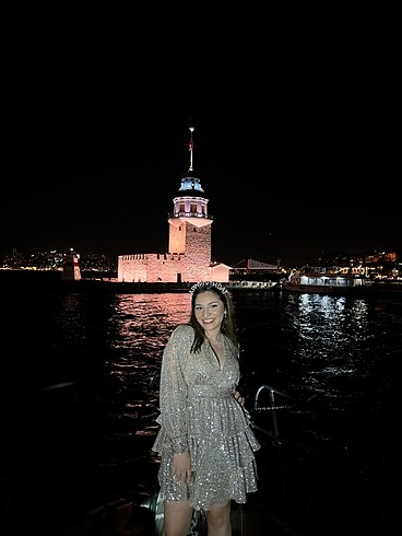 Zara Payetli elbise
