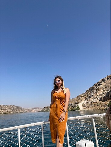 36 Beden Koton günlük elbise