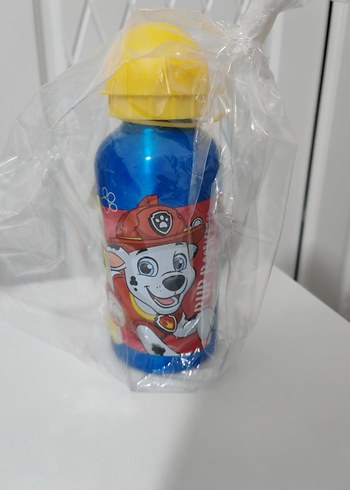 Renkli Mavi Çocuk Termos Şişesi - Görsel 5