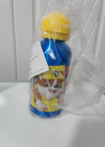 Renkli Mavi Çocuk Termos Şişesi - Görsel 2