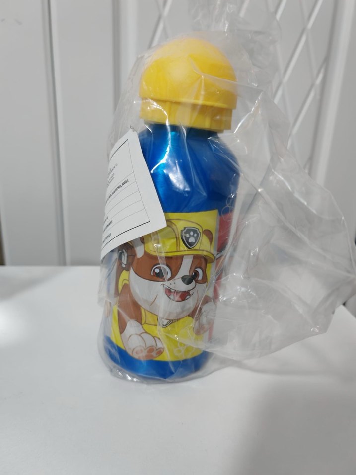 Renkli Mavi Çocuk Termos Şişesi - Görsel 2