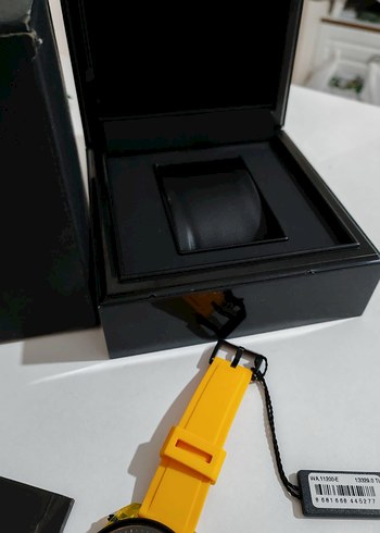 Sarı Biker Stili Erkek Kol Saati - Görsel 4