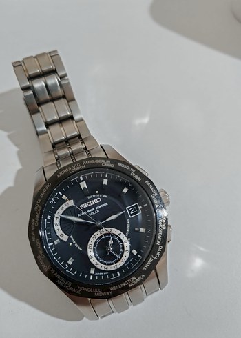 SEIKO RADIO WAVE CONTROL SOLAR titanyum saat - Görsel 3