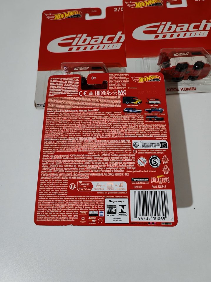 Kırmızı Hot Wheels Eibach Oyuncak Araba - Görsel 2