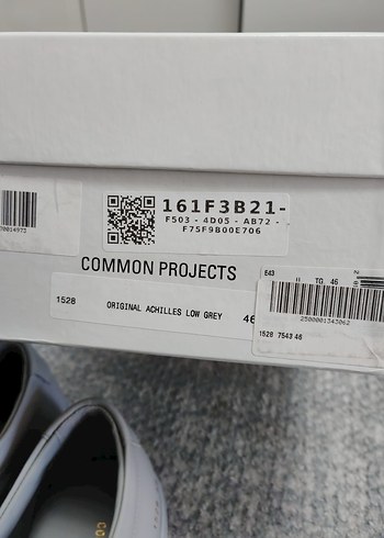 Common Projects Ayakkabı 46 beden - Görsel 5