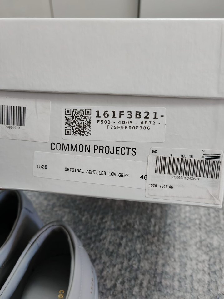 Common Projects Ayakkabı 46 beden - Görsel 5